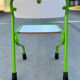 Green tubular children's chair 60 years;