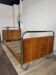 Light simple Art Deco tubular chrome and wood veneer — Bauhaus — 30/40