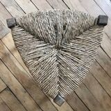 Old Provençal-style mulched tripod stool