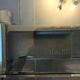 Table Tonelli Design Livingstone base chrome transparent tray 120 x 120