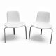 Set / Poul Kjaerholm for Fritz Hansen / PK8 / Chairs 2012