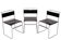 'Libellula' stackable Dining chairs by Giovanni Carini for Planula Italy 19