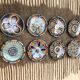 Lot clay plates of Fez
