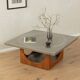 1970s coffee table, Heinz Lilienthal, vintage