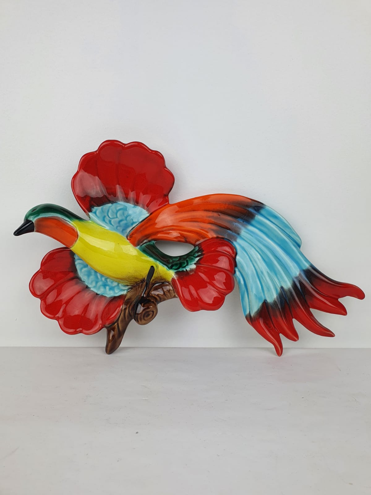 Birds signed Albert Ferlay Vallauris