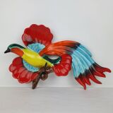 Birds signed Albert Ferlay Vallauris