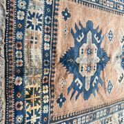 Vintage Turkish carpet Kars Anatolia handmade 224x324 cm