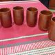 Lot de 6  verres vallauris felix ceram