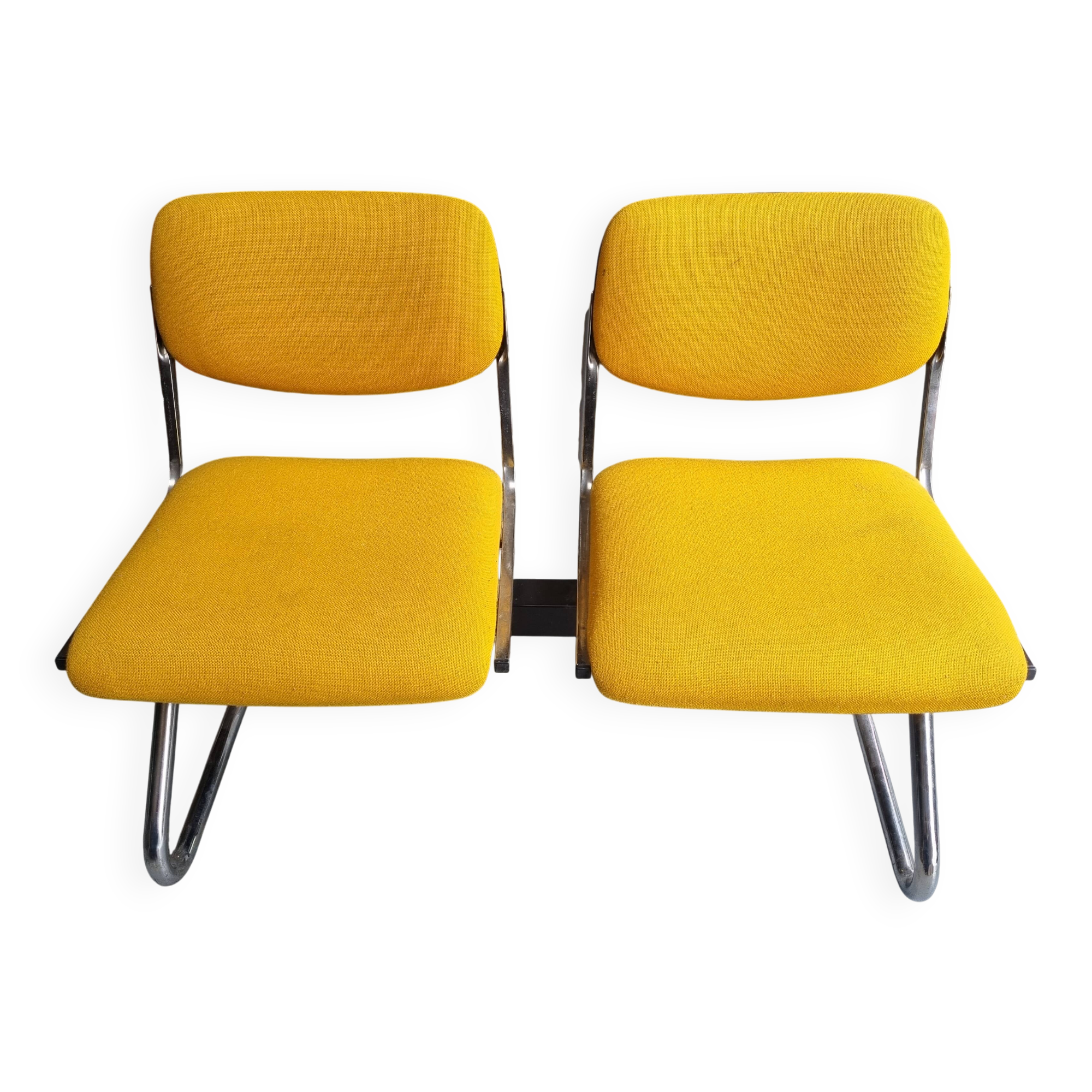 Vintage 1970s armchairs/bench