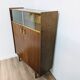 Buffet vitrine vintage en bois