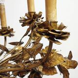 Pair of brass appliques. France, 1960s.