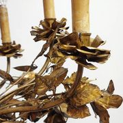 Pair of brass appliques. France, 1960s.