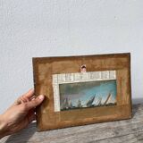 Petit tableau impressionniste paysage