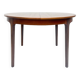 Scandinavian round table with extension
