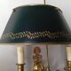 Pair of bronze and sheet metal hot water bottle wall lights