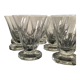 10 crystal water glasses
