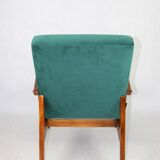 Chaise polonaise vintage en vert, années 1970