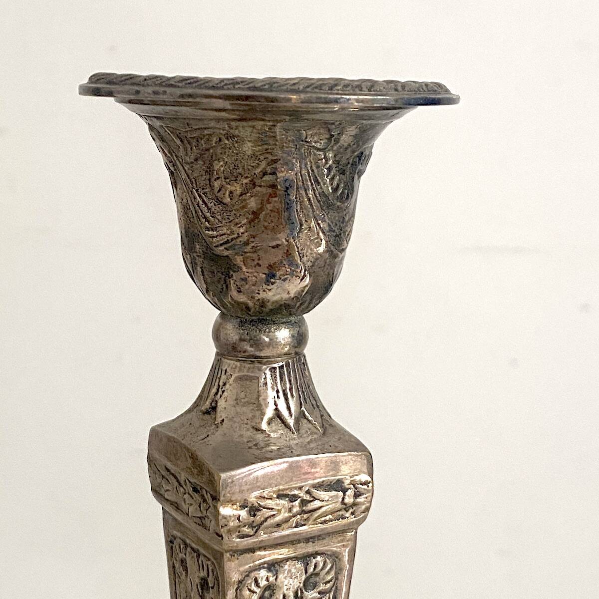 Pair of Victorian Silver-Plated Candelabra