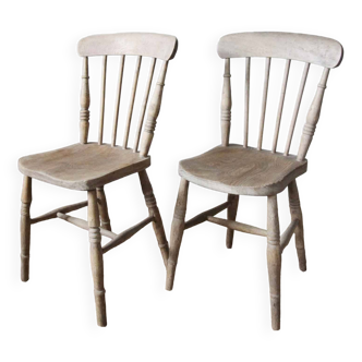 Chaises style "western" vintage