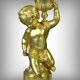 Pair of Gilt Bronze Candlesticks, Louis XVI Style – Mid 19th Century