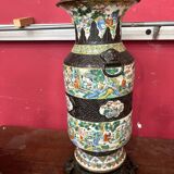 A Chinese famille rose porcelain vase called 'from Nanking' 19th century 55cm