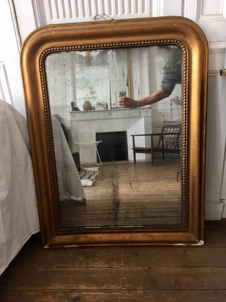 XIX th Louis Philippe mirror 72x194cm