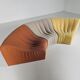 Kwok Hoi Chan "Chromatic" modular sofa in orange, yellow and cream.