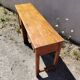 Bureau, console en bois vernis vintage