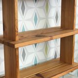Pine wall shelf
