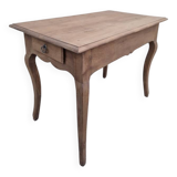 Antique Louis XV style side table with 2 drawers