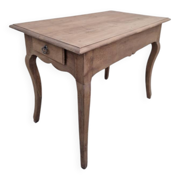 Table d'appoint style Louis XV ancienne 2 tiroirs