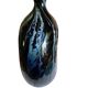 vase oblong larochére noire et bleu avec  XX siècle