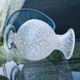 Vase en verre soufflé vintage Seguso Murano