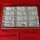 Set of 12 Art Deco crystal knife holders by Christian Eldé