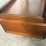 Clear mahogany showcase 40/50 years
