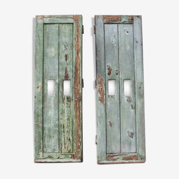 Pair of ancient shutters