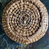 Old wicker basket / rattan