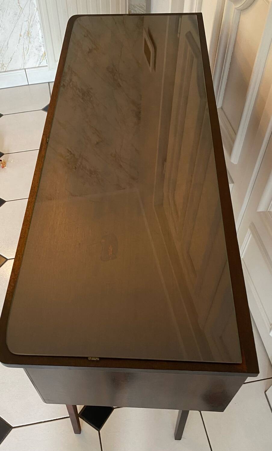 Vintage compass feet sideboard