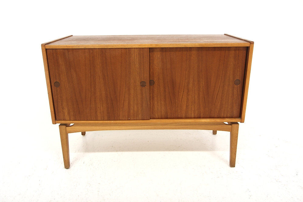Commode scandinave en teck, Suède, 1950