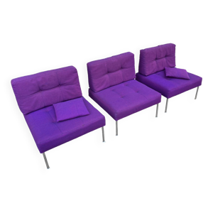 Set de 3 fauteuils revolt