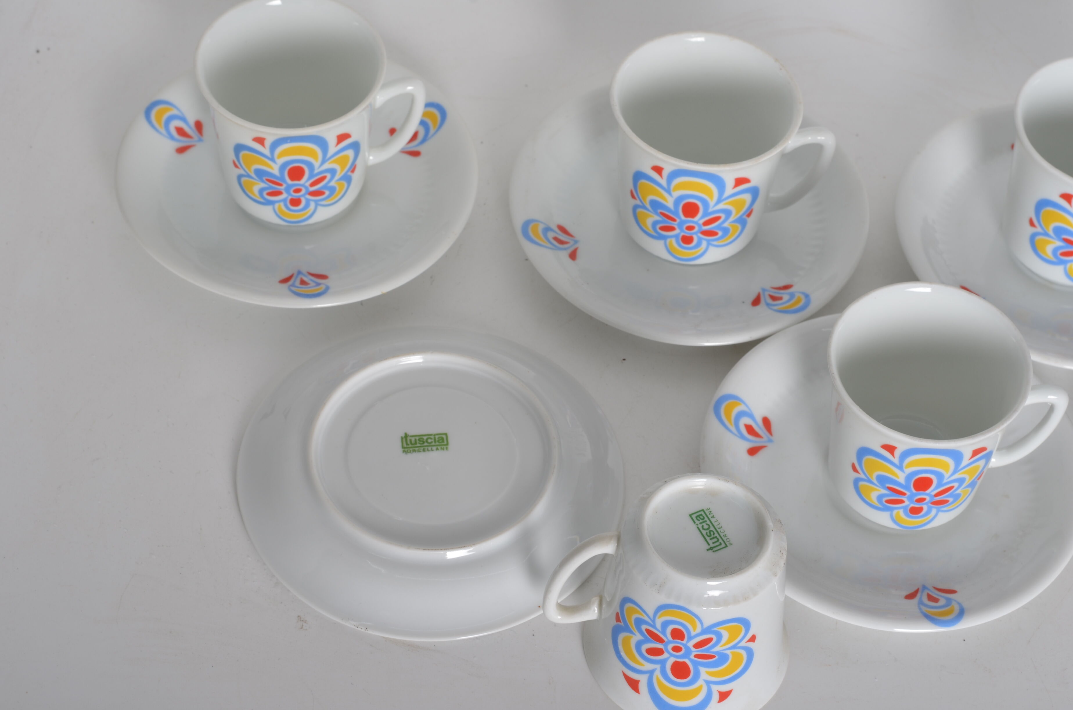Italian luscia coffee cups