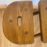 Pair of tripod stools