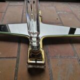 Glass and plexiglas coffee table altuglas