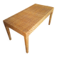 Rattan coffee table