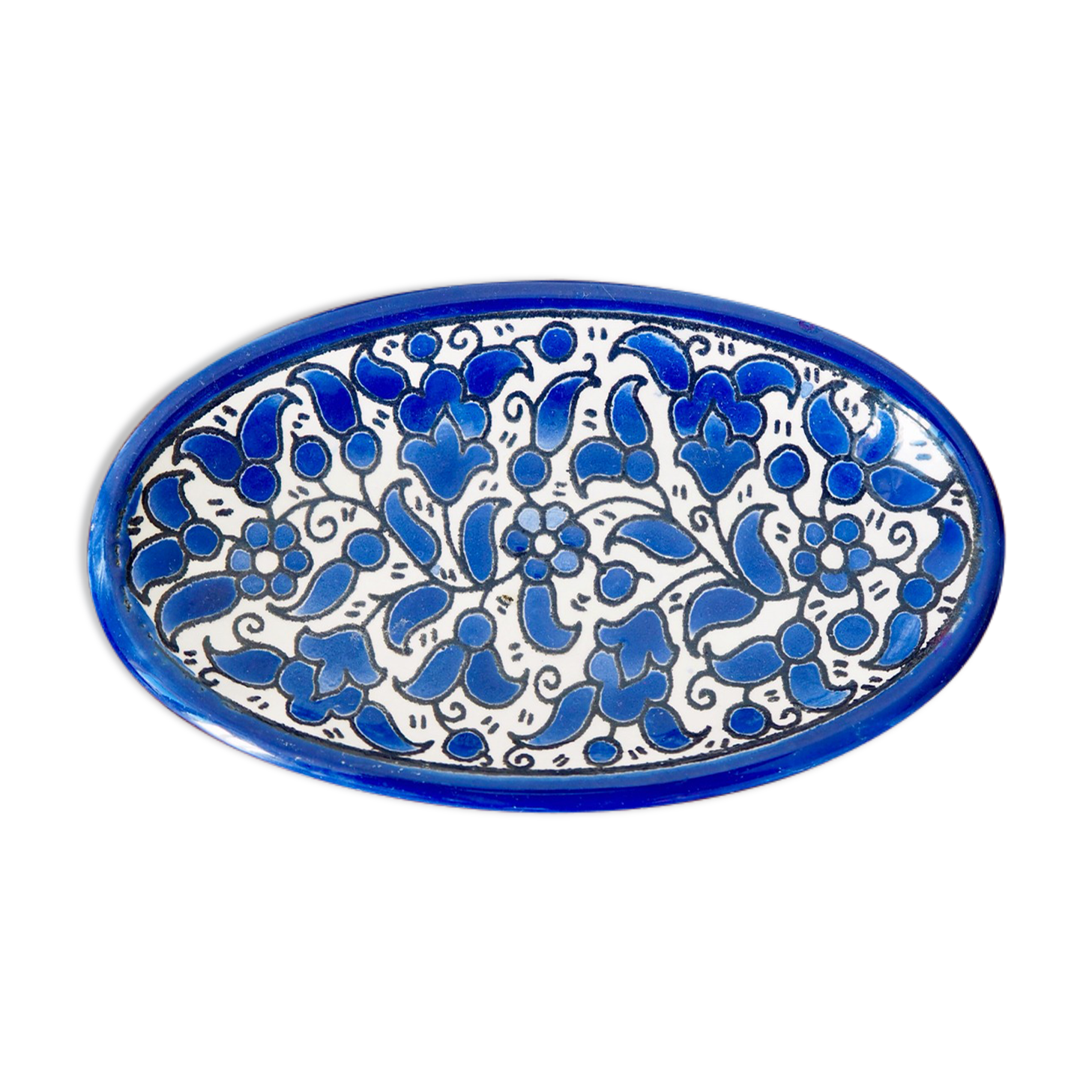 Ramequin in Spanish ceramic style