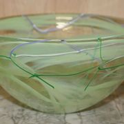 Kosta Boda decorative bowl in glass by Anna Ehrner
