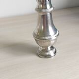 Teapot, coffee maker in silver metal