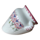 Wall-mounted ceramic bouquet holder