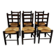 Lot de 6 chaises
