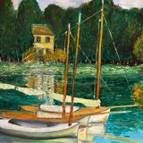Bateau sur un fleuve